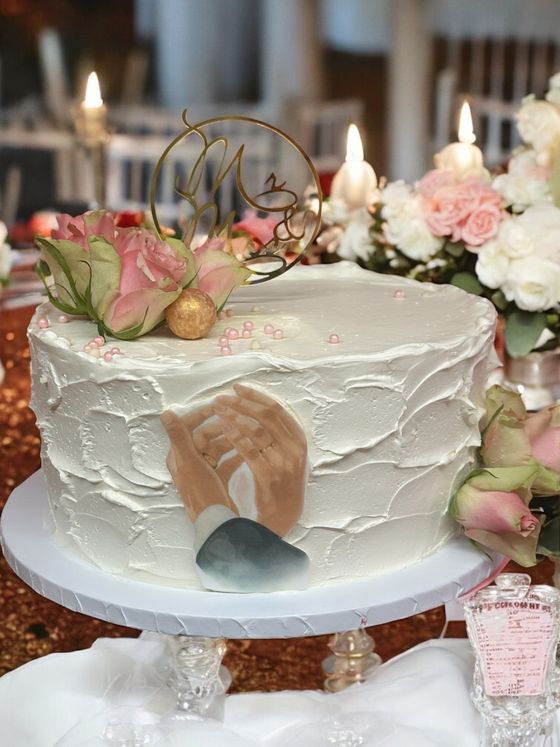 Neska Tortaműhely – esküvői torta (51. kép)