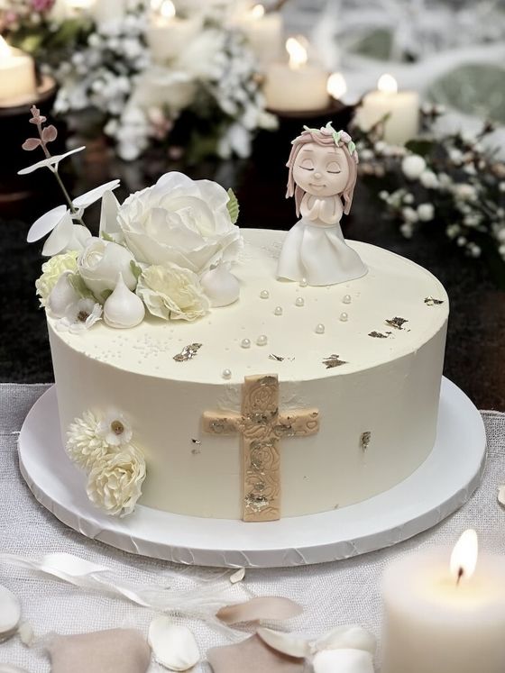 Neska Tortaműhely – keresztelő / bérmálás torta (705. kép)